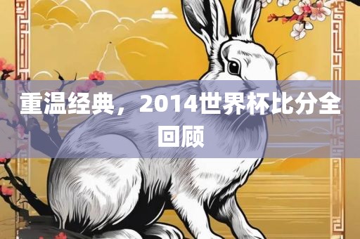 重温经典，2014世界杯比分全回顾