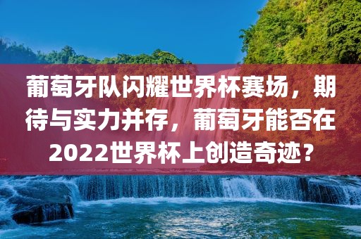 葡萄牙队闪耀世界杯赛场，期待与实力并存，葡萄牙能否在2022世界杯上创造奇迹？