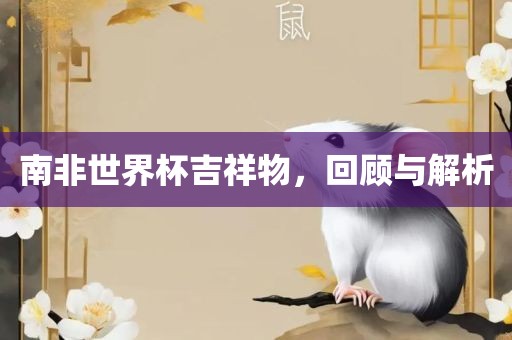 南非世界杯吉祥物，回顾与解析
