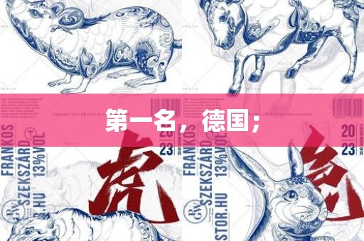 第一名，德国；