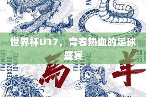 世界杯U17，青春热血的足球盛宴