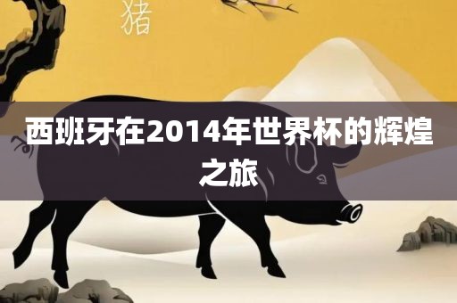 西班牙在2014年世界杯的辉煌之旅