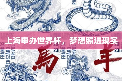 上海申办世界杯，梦想照进现实