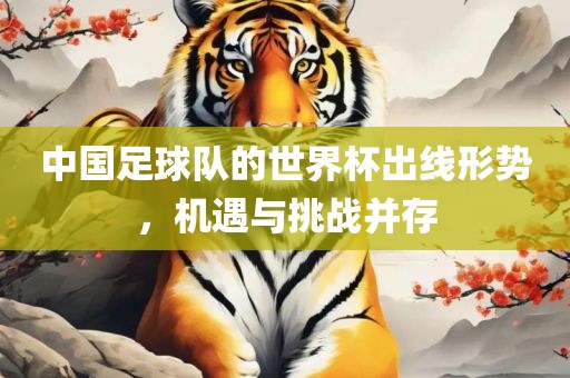 中国足球队的世界杯出线形势，机遇与挑战并存