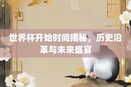 世界杯开始时间揭秘，历史沿革与未来盛宴