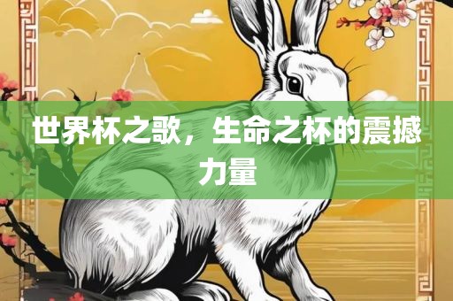 世界杯之歌，生命之杯的震撼力量广州鸿业环保设备有限公司
