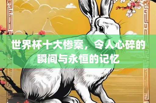 世界杯十大惨案，令人心碎的瞬间与永恒的记忆