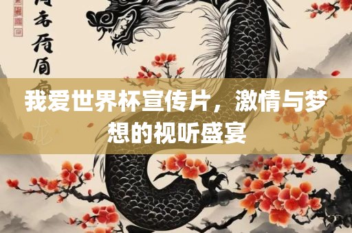 我爱世界杯宣传片，激情与梦想的视听盛宴