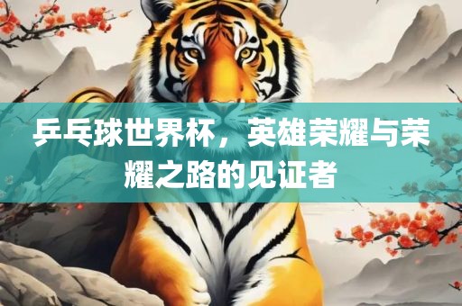 乒乓球世界杯，英雄荣耀与荣耀之路的见证者