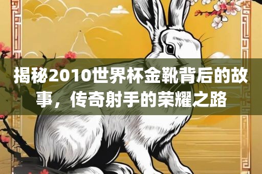 揭秘2010世界杯金靴背后的故事，传奇射手的荣耀之路