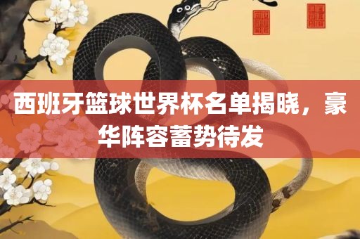 西班牙篮球世界杯名单揭晓，豪华阵容蓄势待发