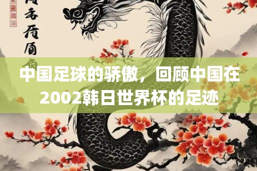 中国足球的骄傲，回顾中国在2002韩日世界杯的足迹