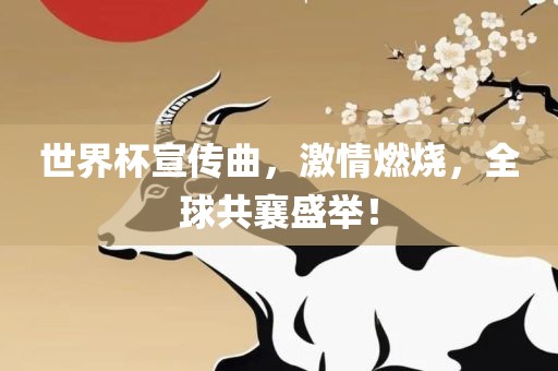 世界杯宣传曲，激情燃烧，全球共襄盛举！