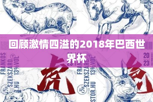 回顾激情四溢的2018年巴西世界杯