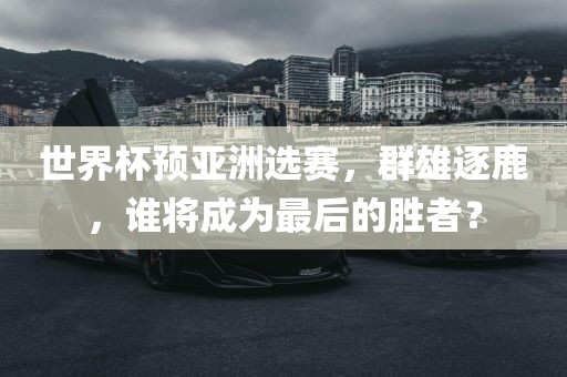 世界杯预亚洲选赛，群雄逐鹿，谁将成为最后的胜者？