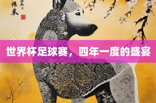 世界杯足球赛，四年一度的盛宴