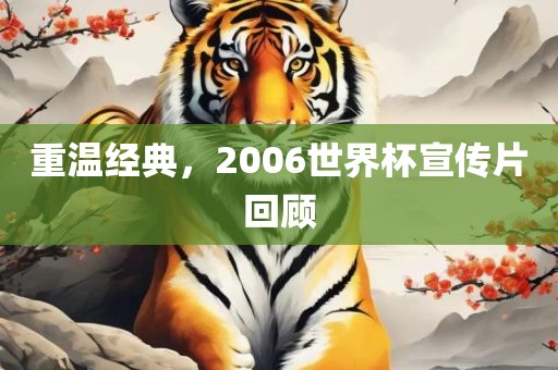 重温经典，2006世界杯宣传片回顾