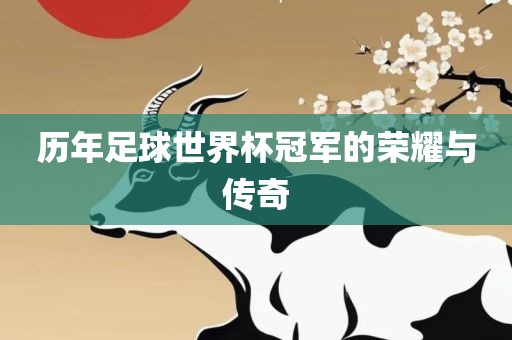 历年足球世界杯冠军的荣耀与传奇