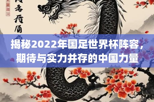 揭秘2022年国足世界杯阵容，期待与实力并存的中国力量