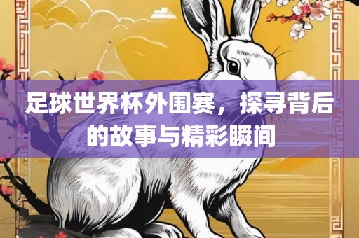 足球世界杯外围赛，探寻背后的故事与精彩瞬间