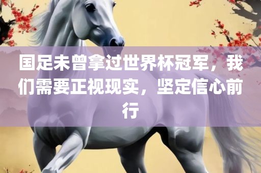 国足未曾拿过世界杯冠军，我们需要正视现实，坚定信心前行
