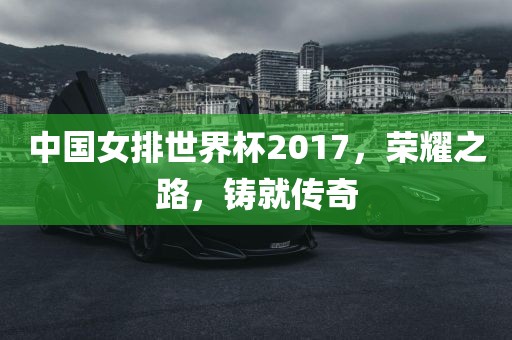 中国女排世界杯2017，荣耀之路，铸就传奇