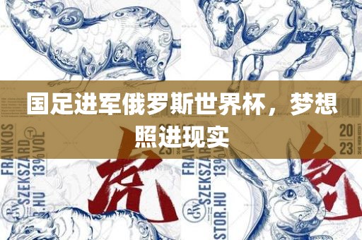 国足进军俄罗斯世界杯，梦想照进现实