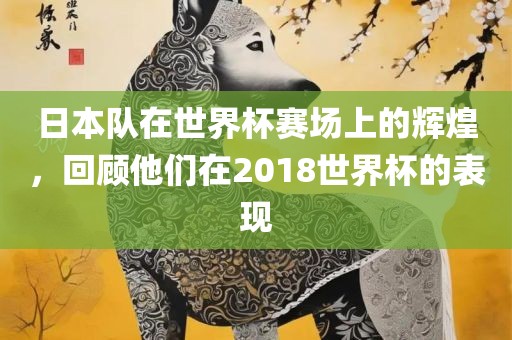 日本队在世界杯赛场上的辉煌，回顾他们在2018世界杯的表现