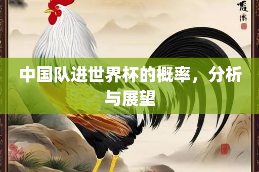 中国队进世界杯的概率，分析与展望