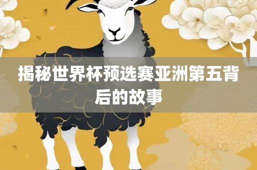 揭秘世界杯预选赛亚洲第五背后的故事