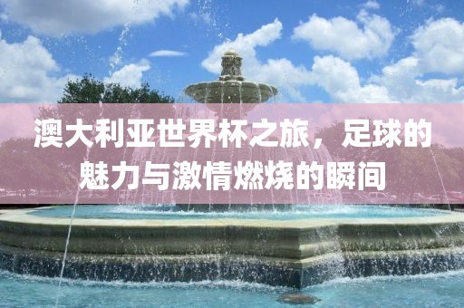 澳大利亚世界杯之旅，足球的魅力与激情燃烧的瞬间