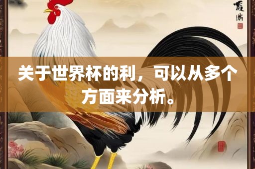 关于世界杯的利，可以从多个方面来分析。