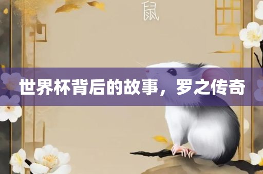 世界杯背后的故事，罗之传奇