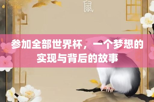 参加全部世界杯，一个梦想的实现与背后的故事