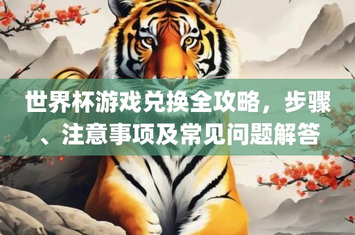 世界杯游戏兑换全攻略，步骤、注意事项及常见问题解答