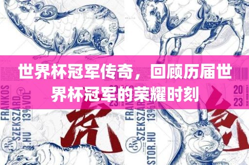 世界杯冠军传奇，回顾历届世界杯冠军的荣耀时刻