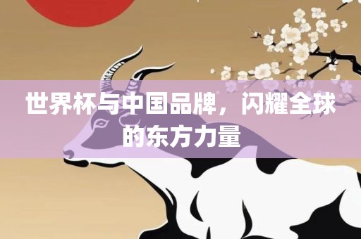 世界杯与中国品牌，闪耀全球的东方力量