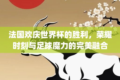 法国欢庆世界杯的胜利，荣耀时刻与足球魔力的完美融合