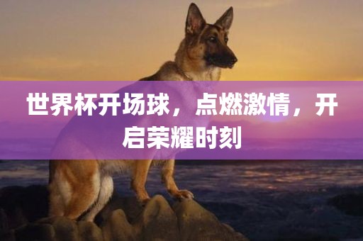 世界杯开场球，点燃激情，开启荣耀时刻