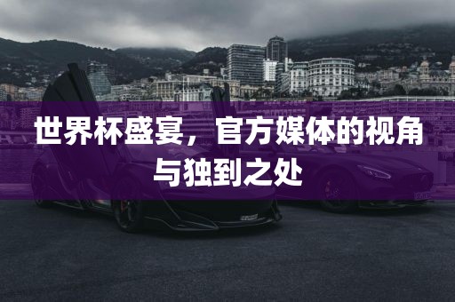 世界杯盛宴，官方媒体的视角与独到之处