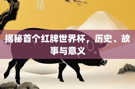 揭秘首个红牌世界杯，历史、故事与意义