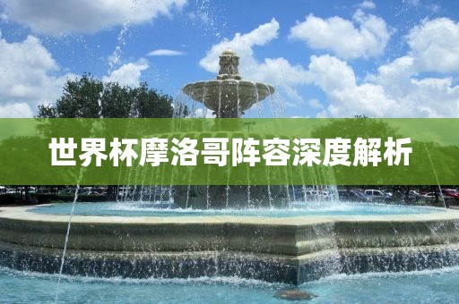 世界广州鸿业环保设备有限公司杯摩洛哥阵容深度解析