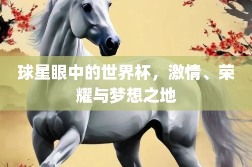 球星眼中的世界杯，激情、荣耀与梦想之地广州鸿业环保设备有限公司