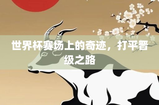 世界杯赛场上的奇迹，打平晋级之路