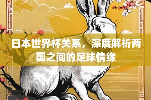 日本世界杯关系，深度解析两国之间的足球情缘