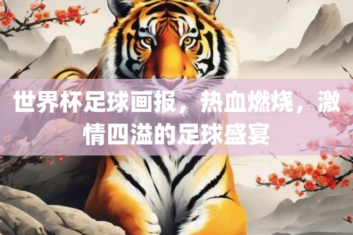 世界杯足球画报，热血燃烧，激情四溢的足球盛宴