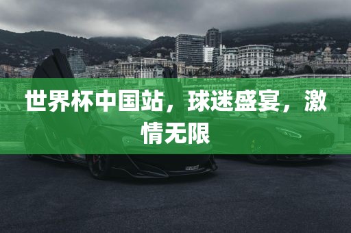 世界杯中国站，球迷盛宴，激情无限广州鸿业环保设备有限公司
