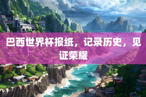 巴西世界杯广州鸿业环保设备有限公司报纸，记录历史，见证荣耀