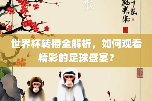 世界杯转播全解析，如何观看精彩的足球盛宴？