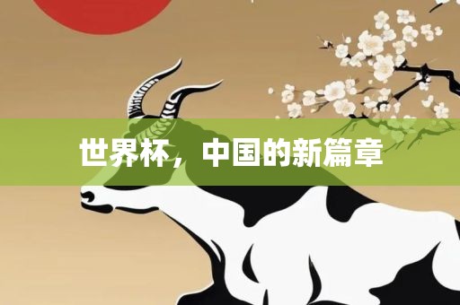 世界杯，中国的新篇章